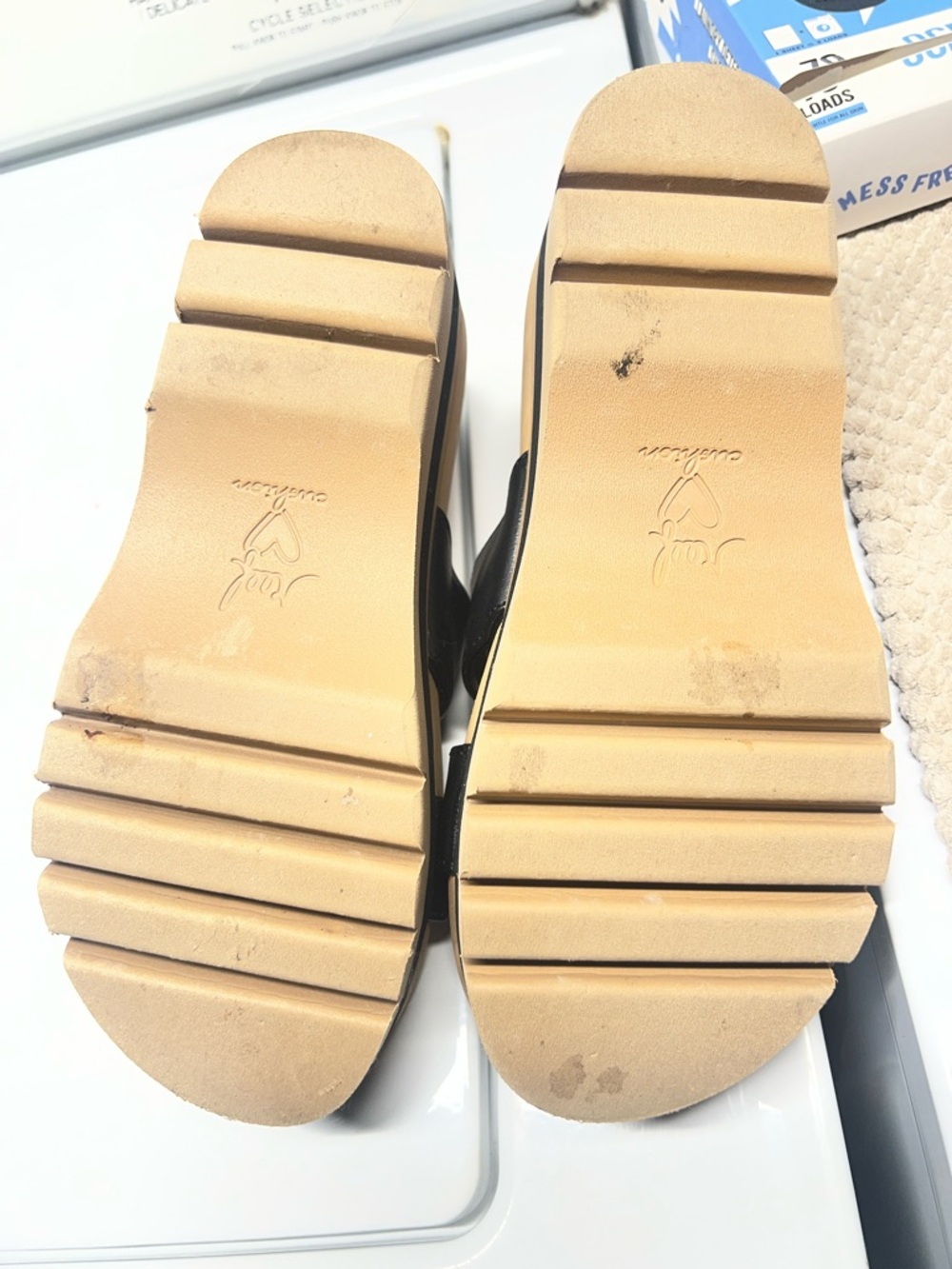 REEF cuchion Black Slide Sandals - Picture 5 of 5